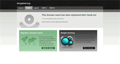 Desktop Screenshot of drupaled.org